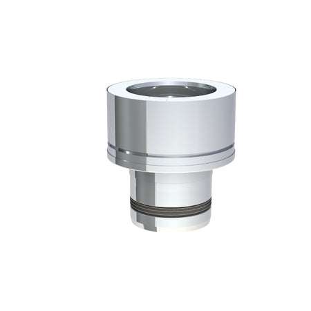 Pellet - Ofenrohr | Übergang | EW-PV - DW-ECO2.0 | edelstahl | Ø 100mm