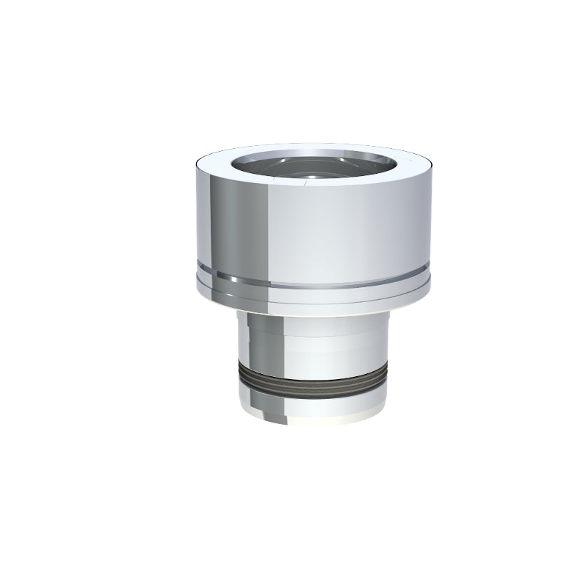 Pellet - Ofenrohr | Übergang | EW-PV - DW-ECO2.0 | unlackiert