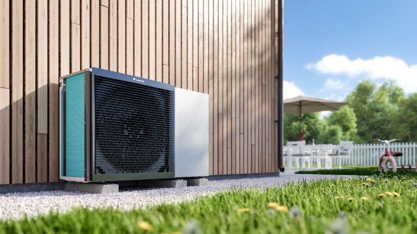 Außenansicht Daikin Altherma Monoblock 