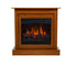 Aflamo LED Standkamin Vigo Classic Eiche 3D | Wandaufstellung