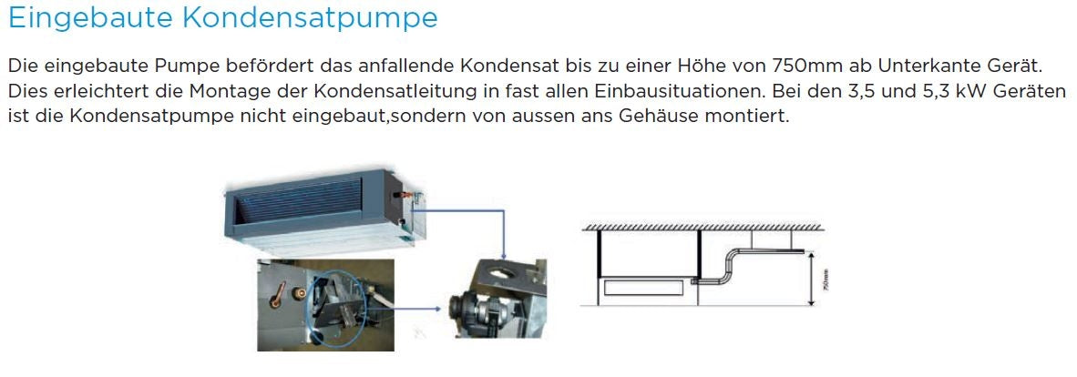 Midea Klimaanlage Kanalklimagerät MTI-48FNXD0 mit 14,0kW | 48000 BTU