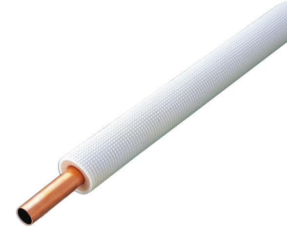 Isolierte Kältemittelleitung Einzelrohr, 1/2 Zoll, 12,7 mm