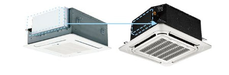 Klimaanlage Midea Deckenkassette 4-Wege Monosplit 3,5kW SET