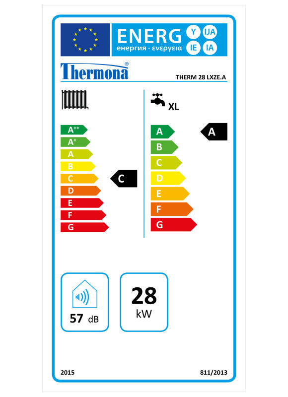 Thermona Heiztherme mit Speicheranschlussmöglichkeit