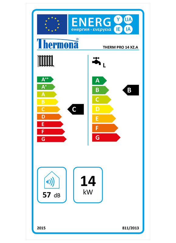 Thermona Heiztherme mit Speicheranschlussmöglichkeit