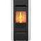 KALOR Pelletkamin | Ermetica 98 Cast Iron 10C | 9,3 kW | Weiß