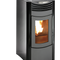 KALOR Pelletkamin | Ermetica 98 Nux Mod 8 | 7,6 kW | Schwarz