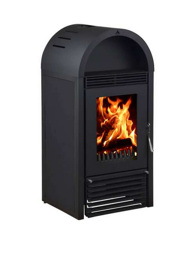 Marbella wasserführender Kaminofen schwarz | klimaworld.com