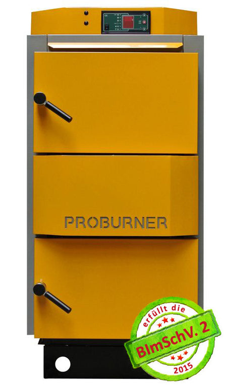 Santer Solar Holzvergaser Proburner Evolution mit einer Leistung von 25 kW 