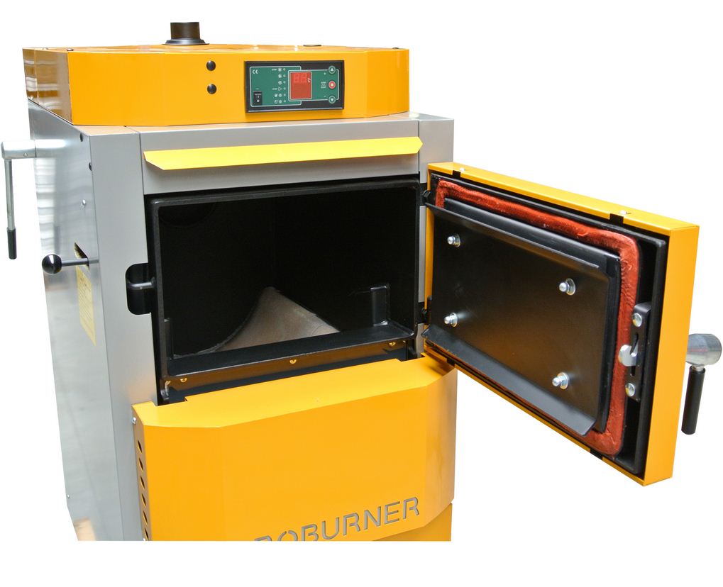 Santer Solar Holzvergaser Proburner Evolution mit einer Leistung von 40 kW  