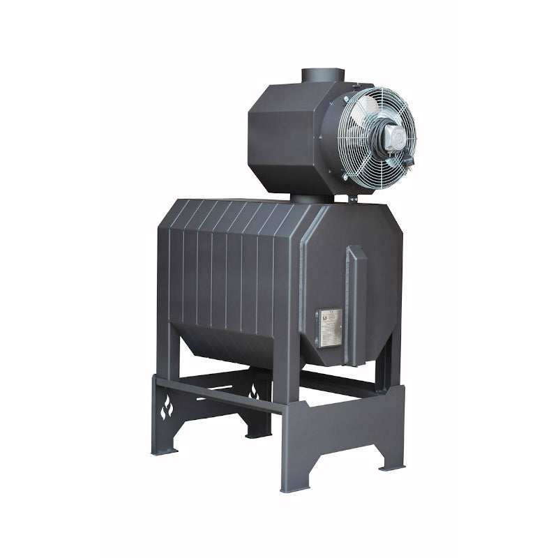 LS Kamna | Werkstattofen | Warmluftofen | FALCO ECO 30 kW mit Untergestell