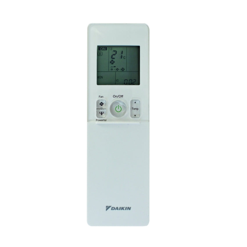 Daikin Emura R-32 Wandgerät silber FTXJ35MS Fernbedienung