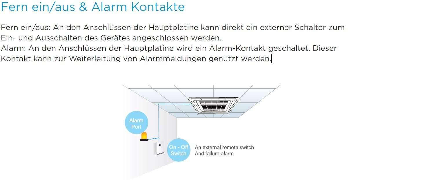 Deckenkassette MCD-48FNXD0 Inverter Midea 13,6kW | 48000 BTU