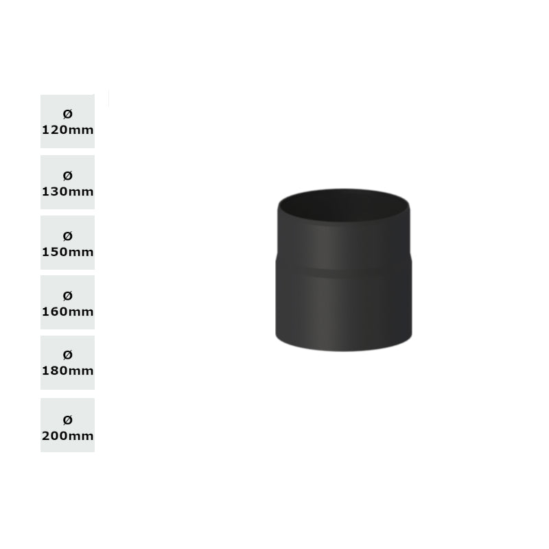 Längenelement 150 mm-kürzbar schwarz