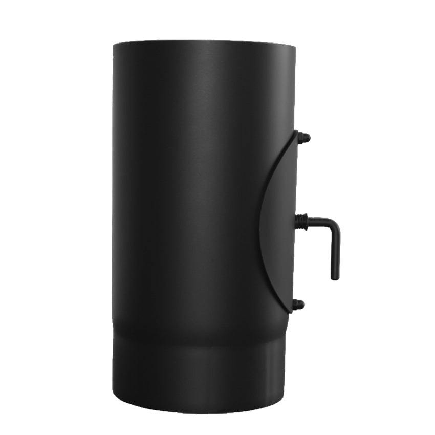Jeremias FERRO-LUX Längenelement 300mm+Drosselklappe schwarz
