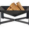 Gardener geometrische Feuerschale schlankes Design | 60x60cm x H 30cm