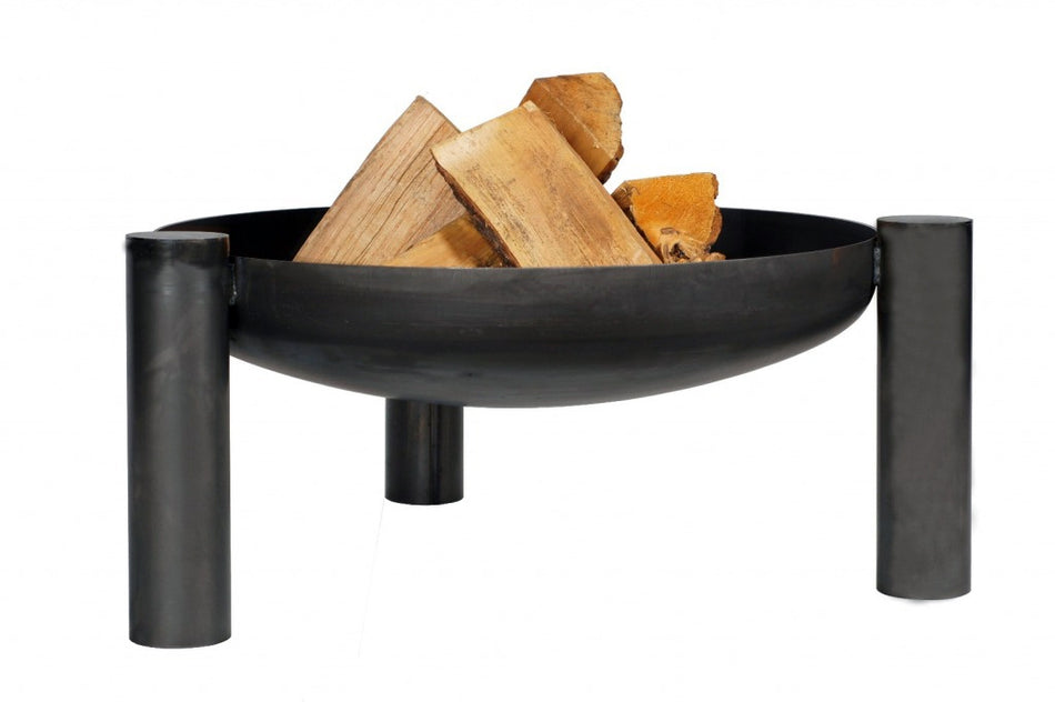 Gardener runde, stabile Feuerschale | Ø60cm x H 30cm | TF-FS 118-1 | Klimaworld.com