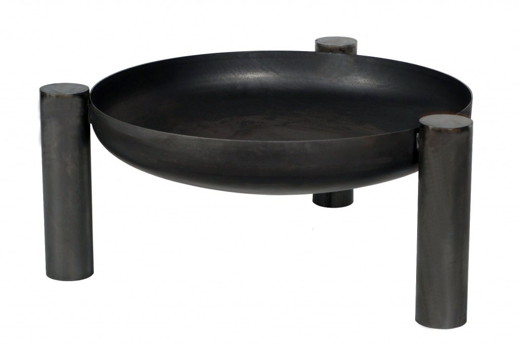 Gardener runde, stabile Feuerschale | Ø60cm x H 30cm | TF-FS 118-2 | Klimaworld.com