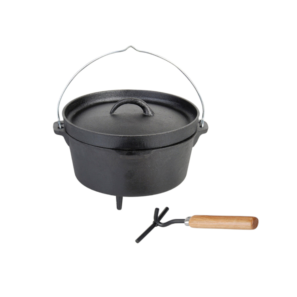 Dutch Oven 10'' | Inhalt 3,5L | Kochtopf aus Gusseisen FF117