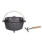 Dutch Oven 12'' Inhalt 6,5L, Kochtopf aus Gusseisen FF235