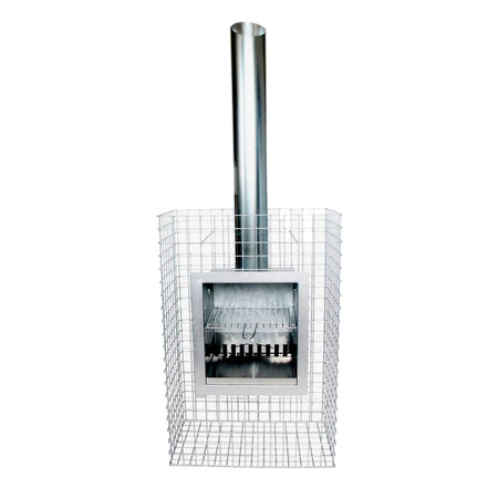 Gartenkamin / - Grill Gabionen Design  