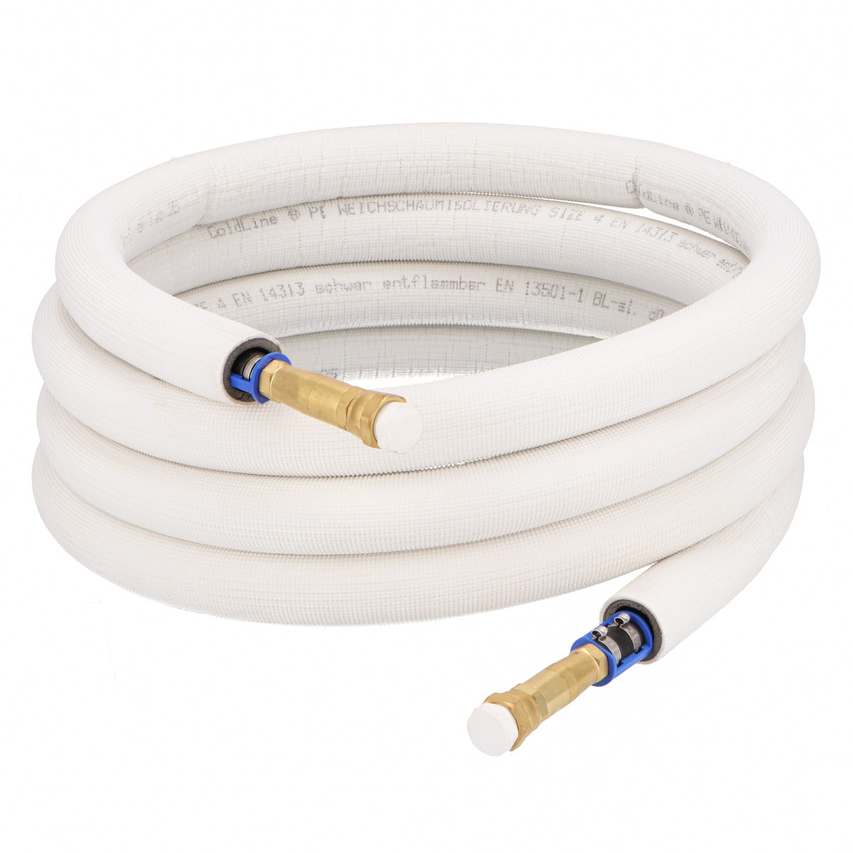 hochflexibles Flexrohr 2m Stück mit Schnellkupplungen 5/8"