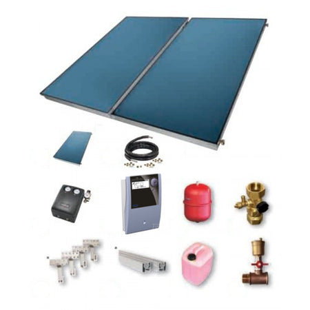 TWL Solarpaket FK200-10 Flachkollektorset 23,40m²