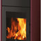 Edilkamin Flamma 14 | Verkleidung Keramik Bordeaux