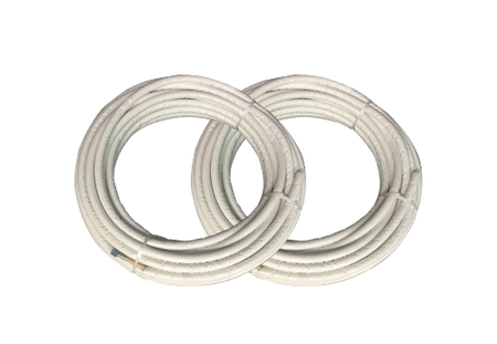 Kältemittelleitung Flex - 1/4x3/8 Zoll - Zuschnitt mit Bördelmuttern