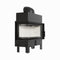 Kratki Luftkamin | FLOKI L | 12 kW | links | Farbwahl Brennraum