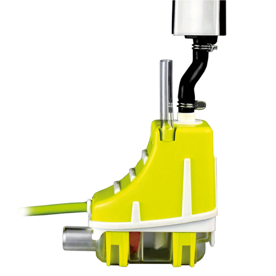 ASPEN | Kondensatpumpe SILENT+ MINI LIME Slimline | Kanal cremeweiß 