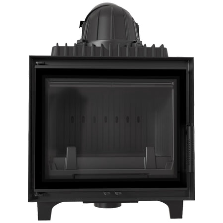 Kratki Kamineinsatz Franek Deco 14 schwarz, Front | klimaworld.com