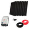 Photovoltaik Komplettanlage 2560W | Symo 3.0-3-M | inkl. Flachdachmontagesystem