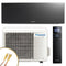 DAIKIN Split Klimaanlage Set | Emura 3 | Schwarz | 2,0 kW Quick Connect