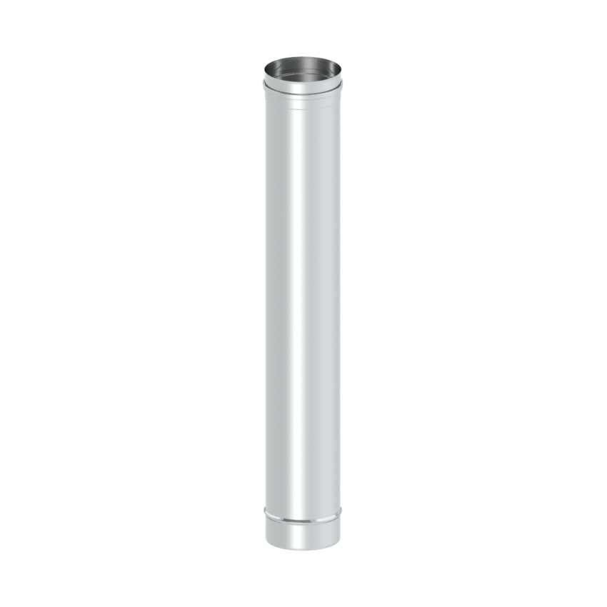 Jeremias Ofenrohr Längenelement 1000 mm starr