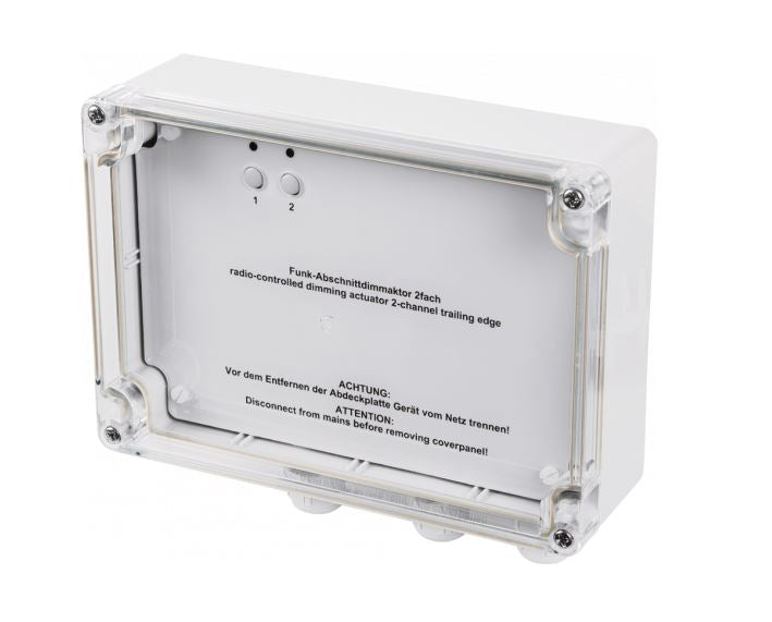 Homematic Funk-Dimmaktor 2-fach, Aufputz | eQ-3 | HM-LC-Dim2T-SM
