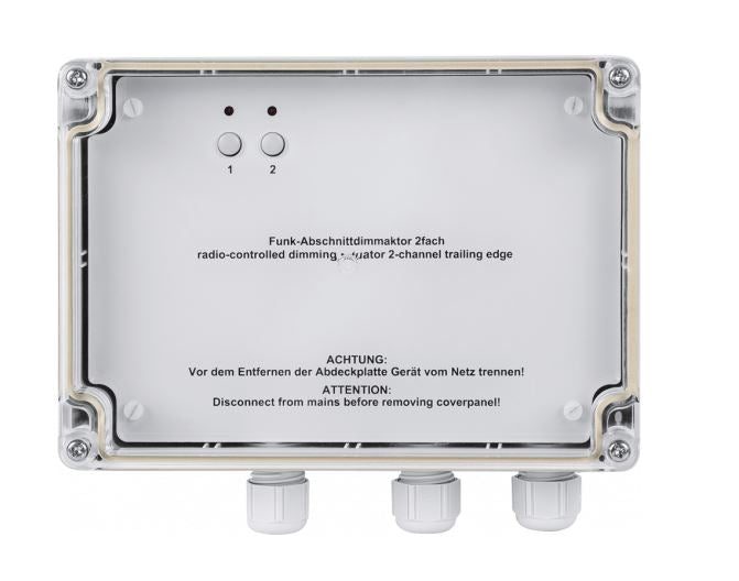 Homematic Funk-Dimmaktor 2-fach, Aufputz | eQ-3 | HM-LC-Dim2T-SM
