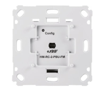 Homematic Funk-Sender für Markenschalter 2-fach | HM-RC-2-PBU-FM