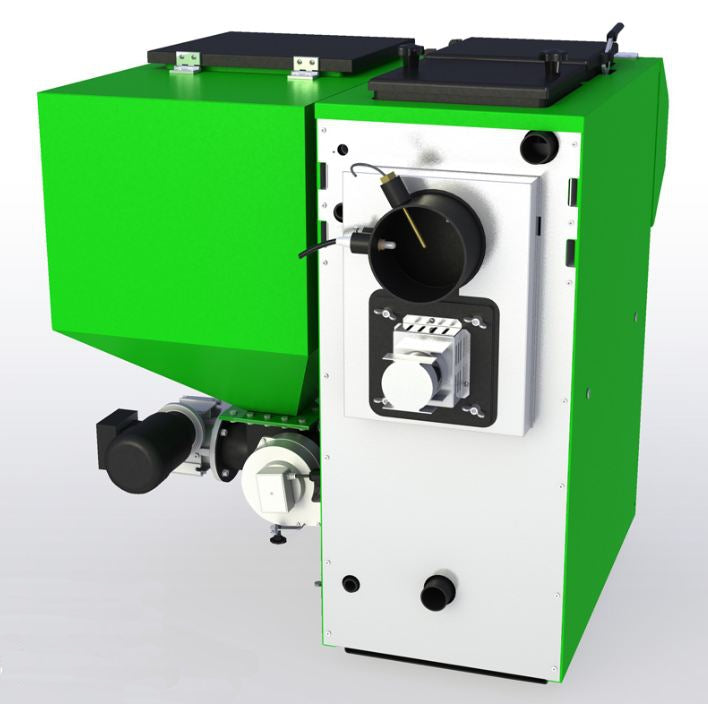 Pellets Fuzzy Logic 2 40kW Allesbrenner Scheitholz Kohle Pellets Hafer