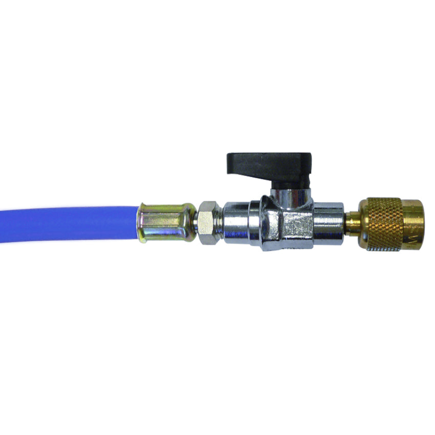 Füllschlauch für Kältemittel blau | 1/4'' auf 1/4''