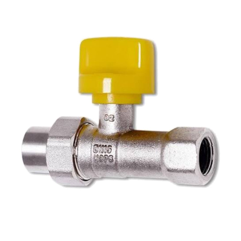 BUDERUS | Gasdurchgangshahn GA-BS | DN15 1/2" | Aufputzmontage