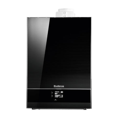 BUDERUS | Gas-Brennwertgerät | Logamax plus GB192i-25 schwarz | 25 kW