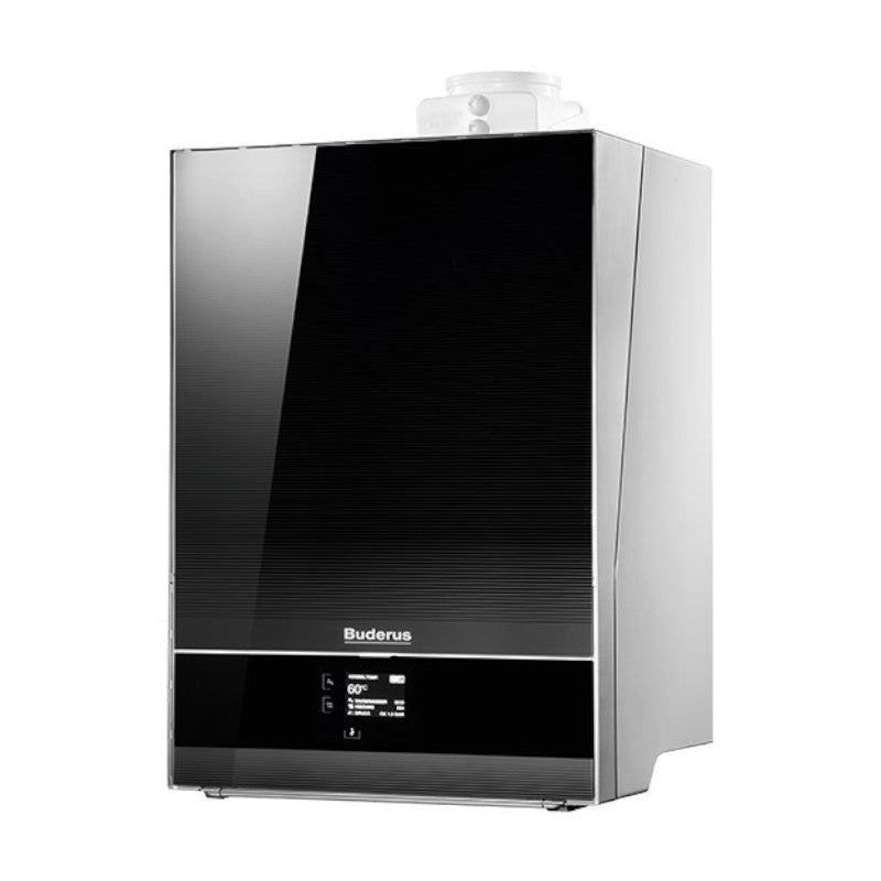 BUDERUS | Gas-Brennwertgerät | Logamax plus GB192i-15 schwarz | 15 kW