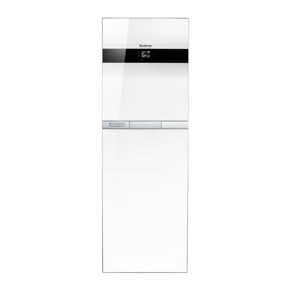 BUDERUS | Kompakt-Heizzentrale | GB192-25iT 210SR weiß | 25 kW
