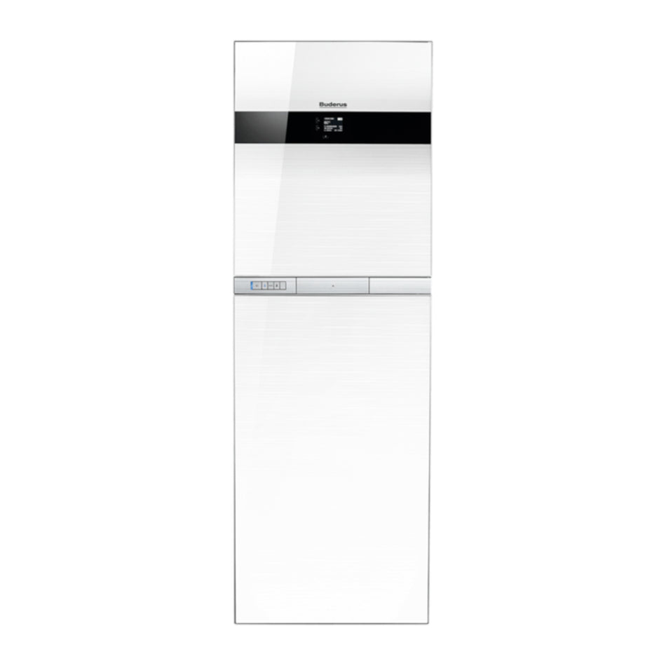 BUDERUS | Kompakt-Heizzentrale | GB192-25iT 150S weiß | 25 kW