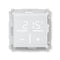Homematic IP Glas-Wandthermostat mit CO2-Sensor, Weiß | HmIP-WGTC