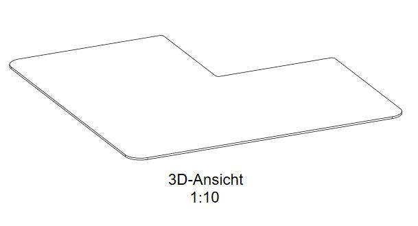 Austroflamm, Slim 2.0, Glasbodenplatte, 3D