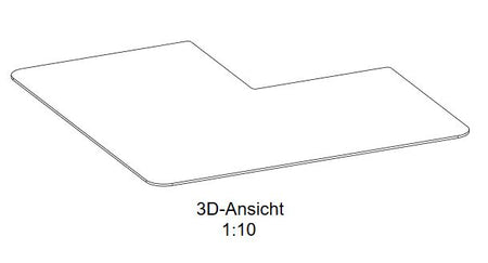 Austroflamm, Slim 2.0, Glasbodenplatte, 3D