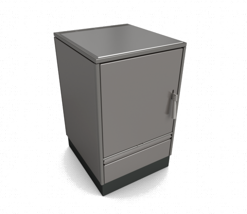 Glutos Küchenofen HH 03 G, metallic | klimaworld.com