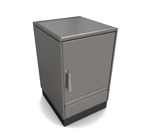 Glutos Küchenofen HH 03 G, metallic | klimaworld.com